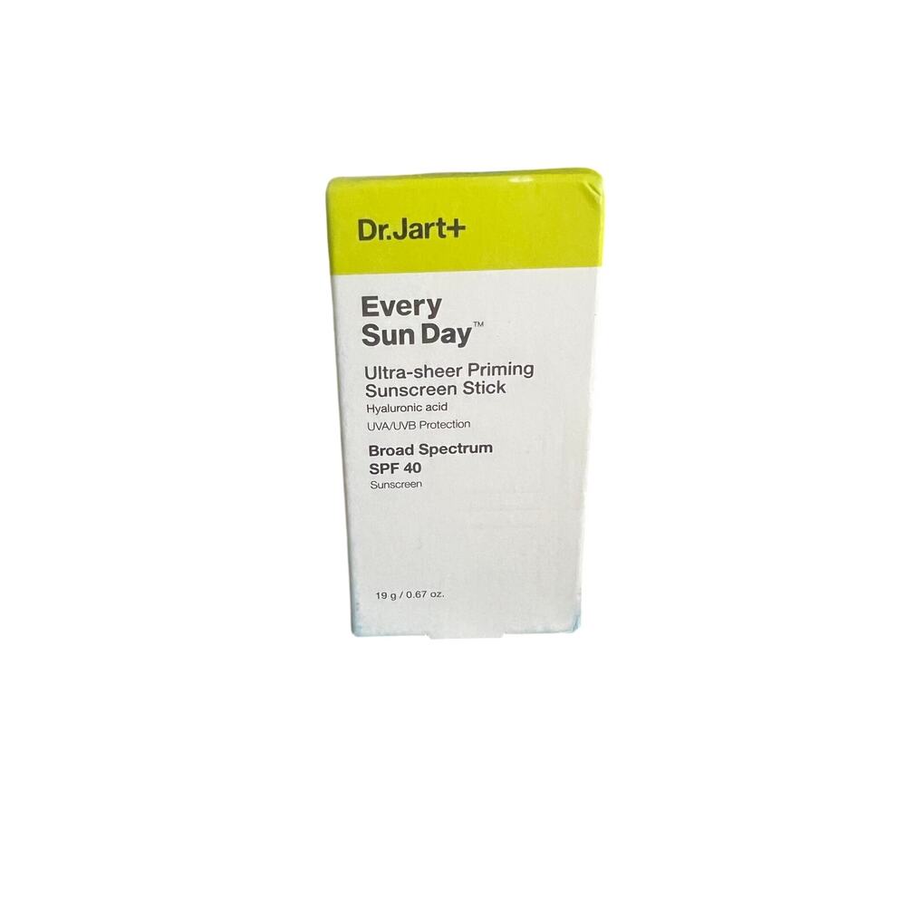 Dr.Jart+ Every Sun Day Ultra-Sheer Priming Sunscreen Stick SPF 40 (0.67 oz)-BNIB